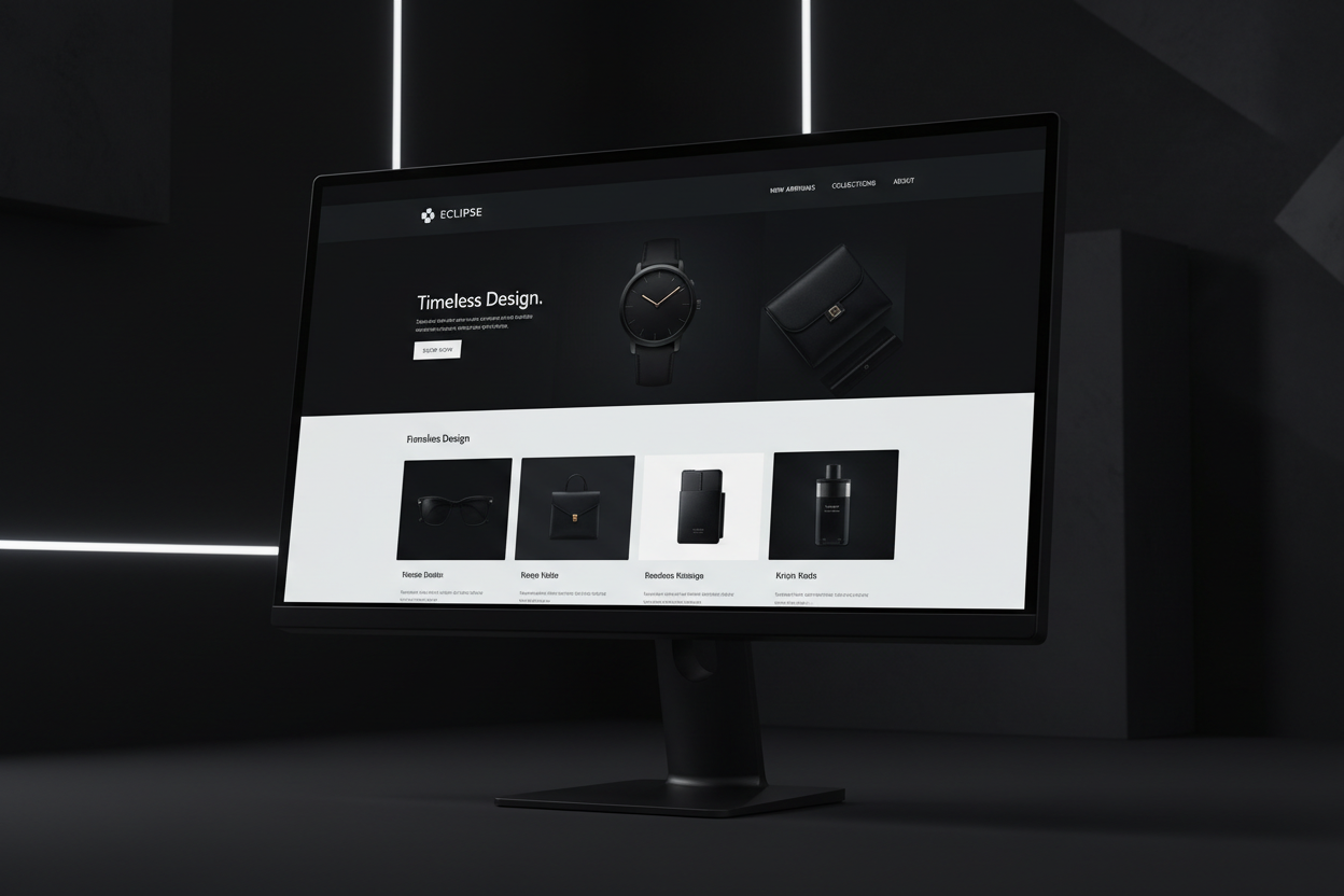 Mockup site Shopify